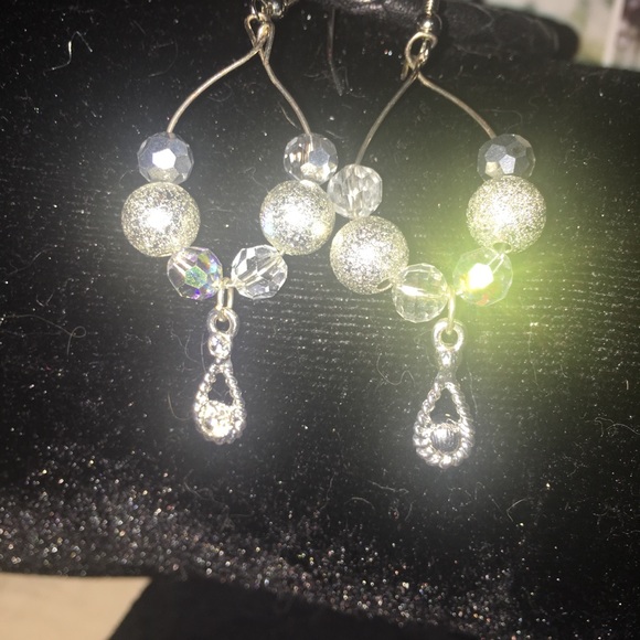 🆕Swarovski crystal beaded earrings NWT - Picture 2 of 7
